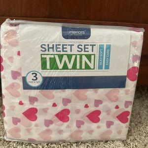 New microfiberr twin sheets ❤️💕